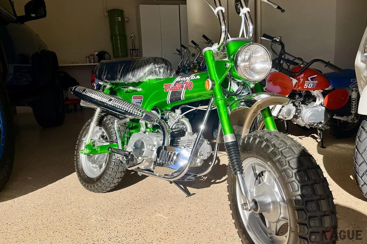 米国オークションに出品され高値落札された1970年式ホンダ「CT70トレイル」