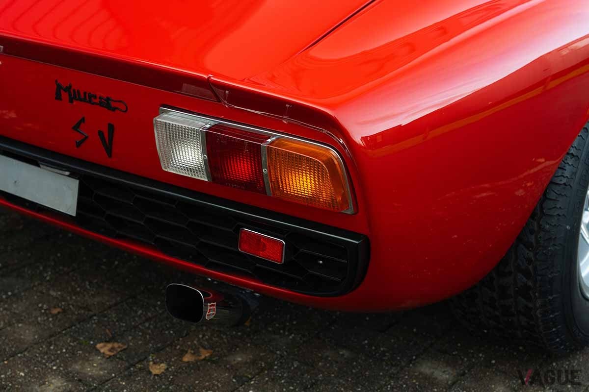 オークションに出品され高値落札された1971年式ランボルギーニ「ミウラSV」Armand Maertens(c)2025 Courtesy of RM Sotheby's