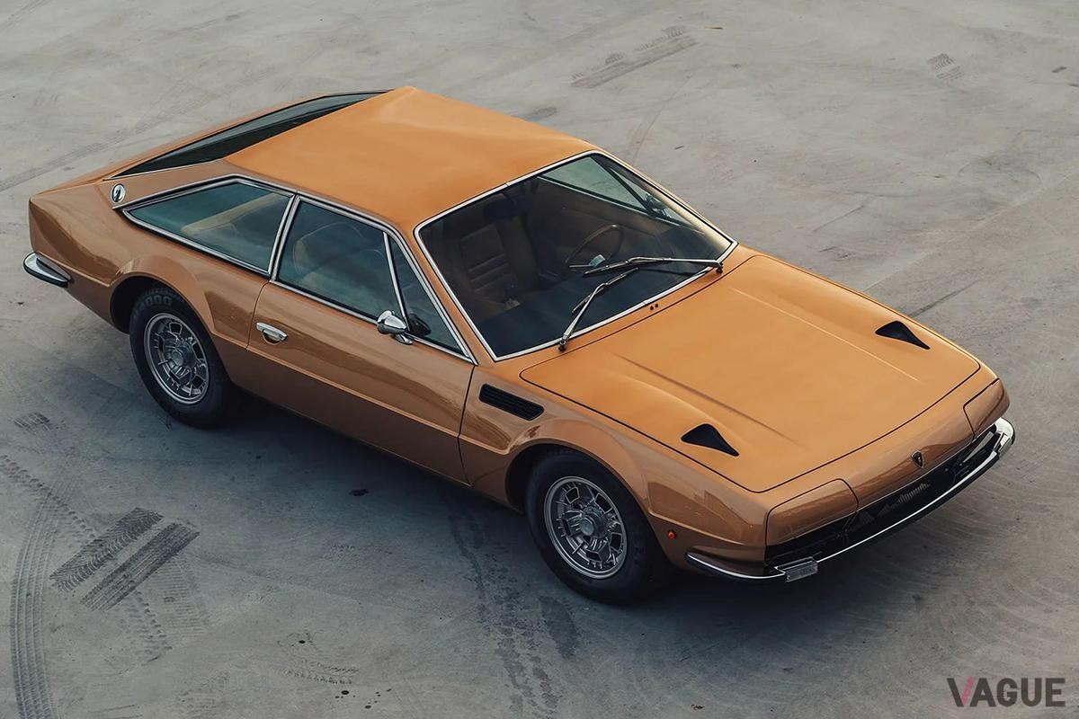 オークションに出品された1972年式ランボルギーニ「ハラマ400GT」(c)BROAD ARROW Auctions