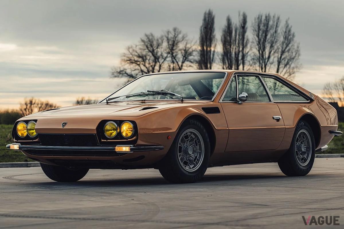 オークションに出品された1972年式ランボルギーニ「ハラマ400GT」(c)BROAD ARROW Auctions