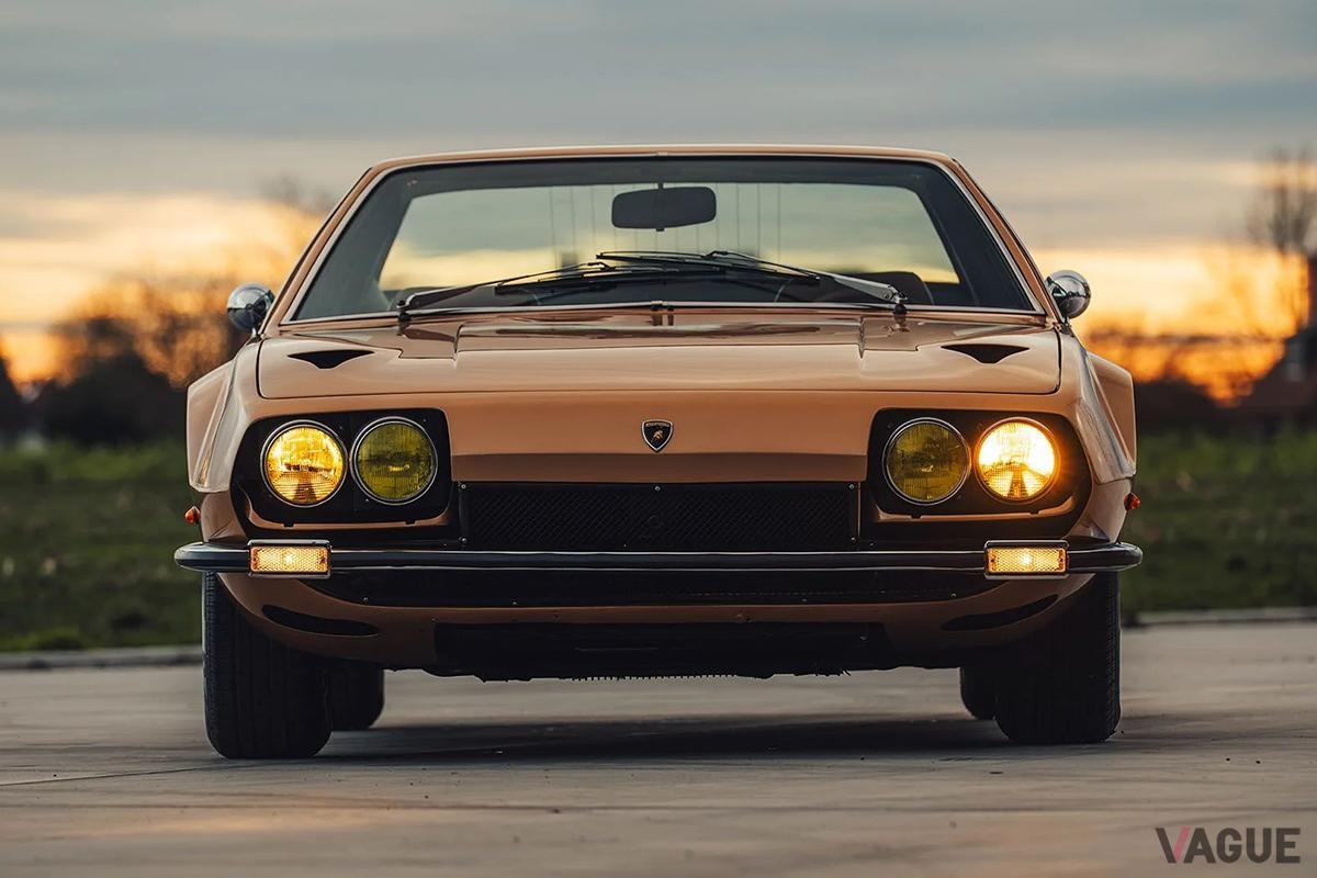 オークションに出品された1972年式ランボルギーニ「ハラマ400GT」(c)BROAD ARROW Auctions