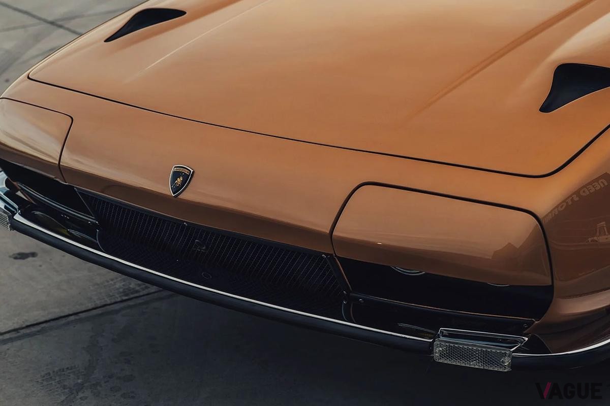 オークションに出品された1972年式ランボルギーニ「ハラマ400GT」(c)BROAD ARROW Auctions