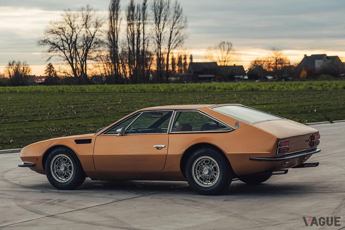 オークションに出品された1972年式ランボルギーニ「ハラマ400GT」(c)BROAD ARROW Auctions