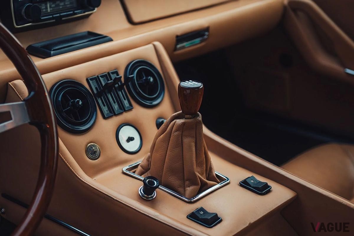 オークションに出品された1972年式ランボルギーニ「ハラマ400GT」(c)BROAD ARROW Auctions