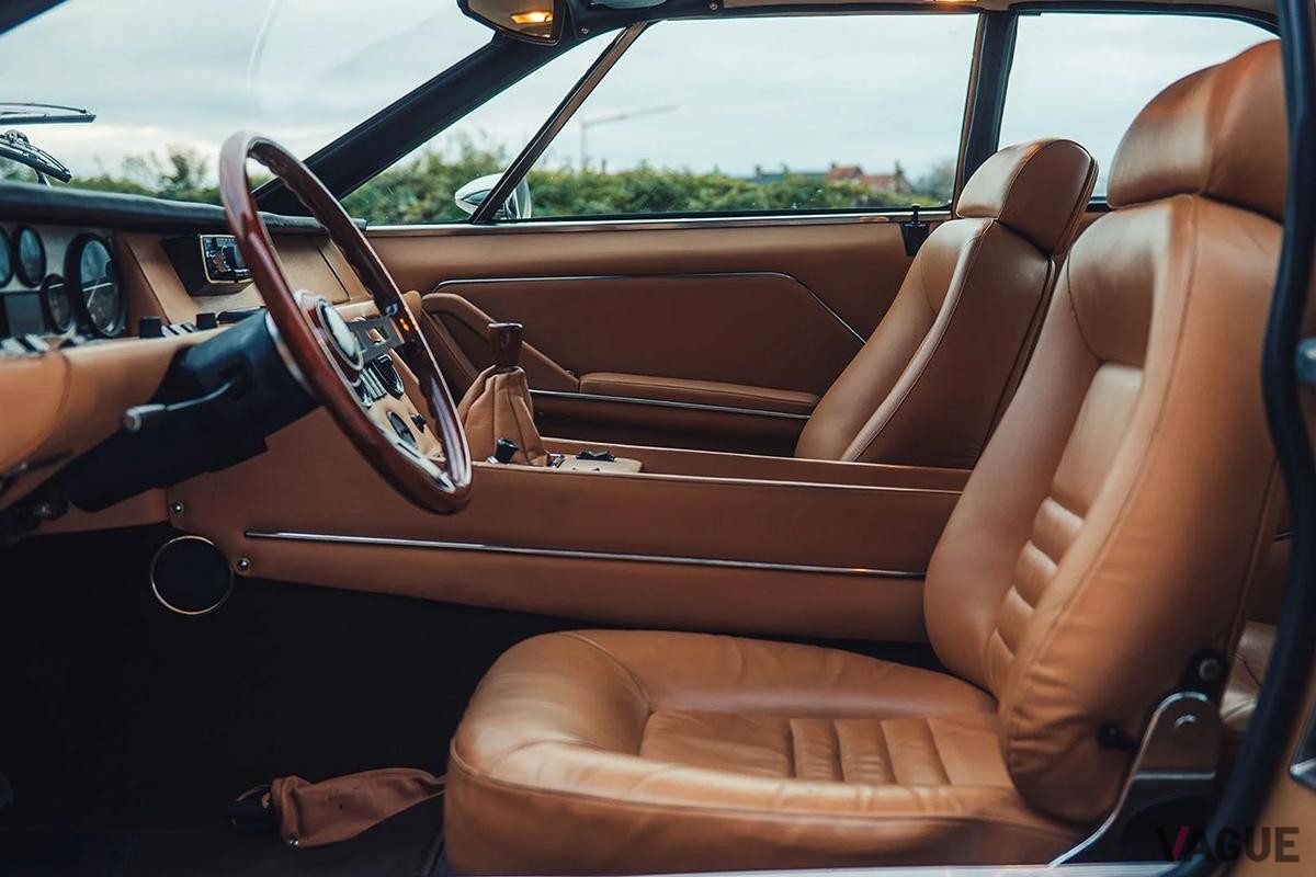 オークションに出品された1972年式ランボルギーニ「ハラマ400GT」(c)BROAD ARROW Auctions