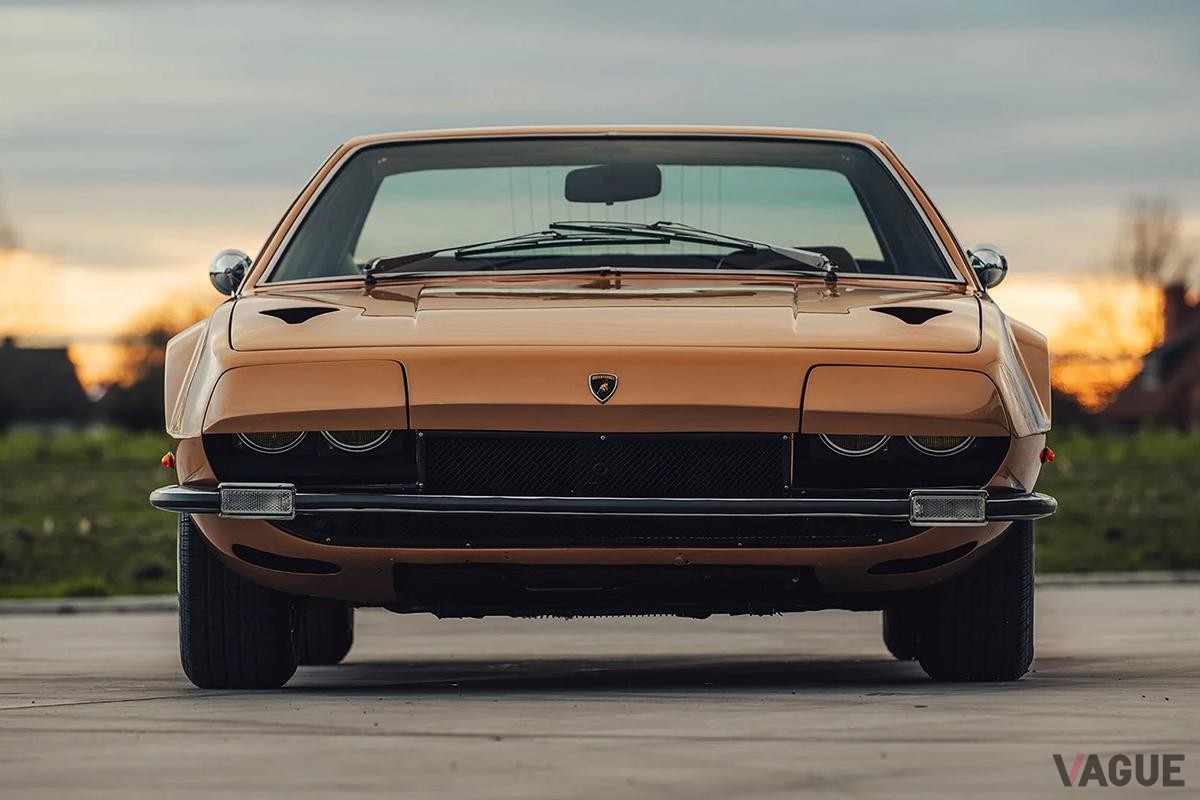 オークションに出品された1972年式ランボルギーニ「ハラマ400GT」(c)BROAD ARROW Auctions