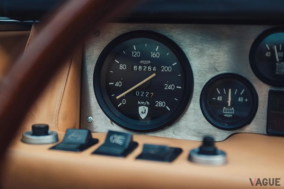 オークションに出品された1972年式ランボルギーニ「ハラマ400GT」(c)BROAD ARROW Auctions