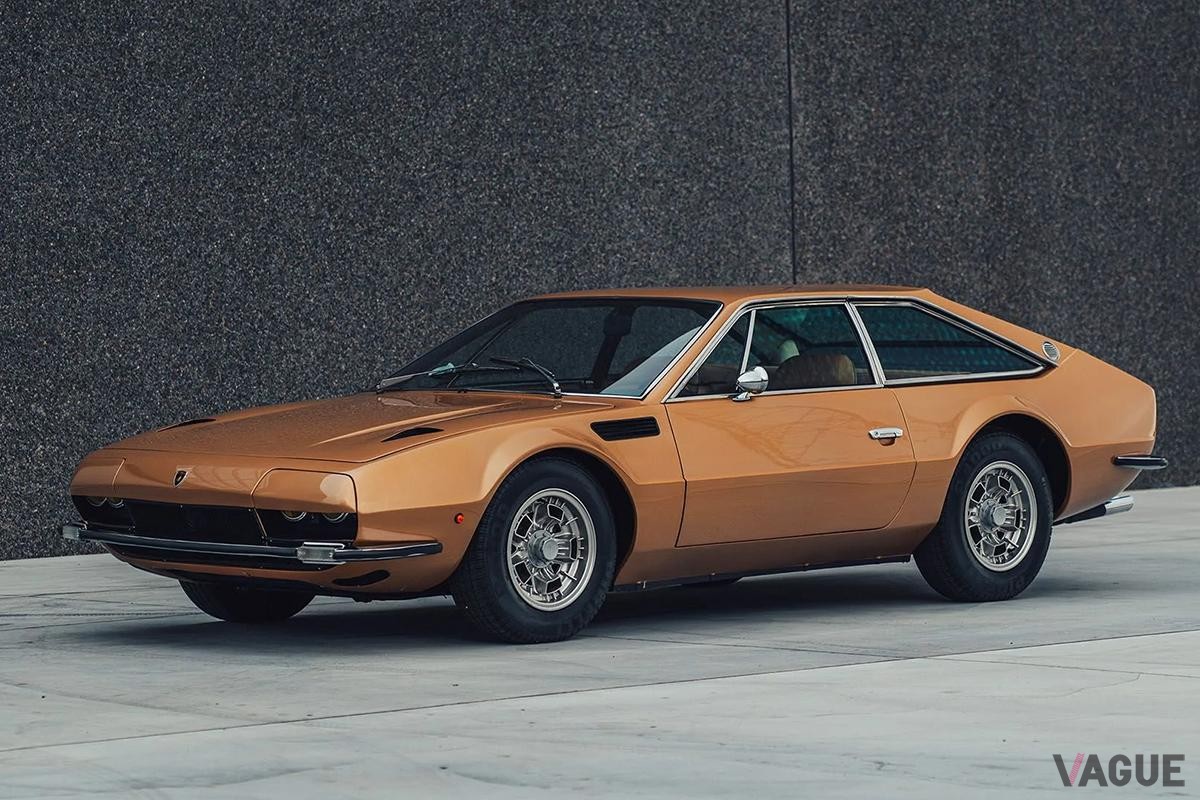オークションに出品された1972年式ランボルギーニ「ハラマ400GT」(c)BROAD ARROW Auctions