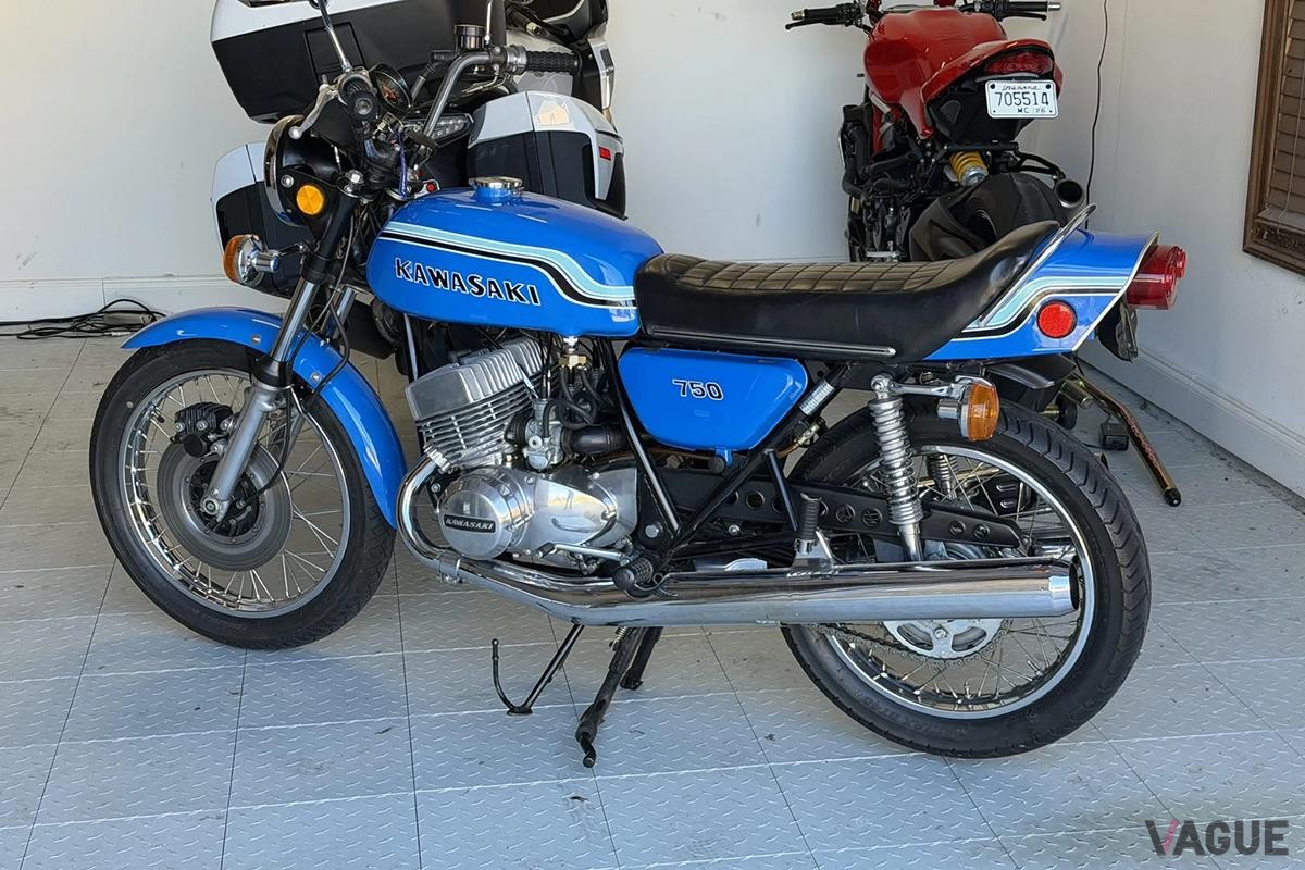米国オンラインオークションに出品され落札された1972年式カワサキ「H2マッハIV」