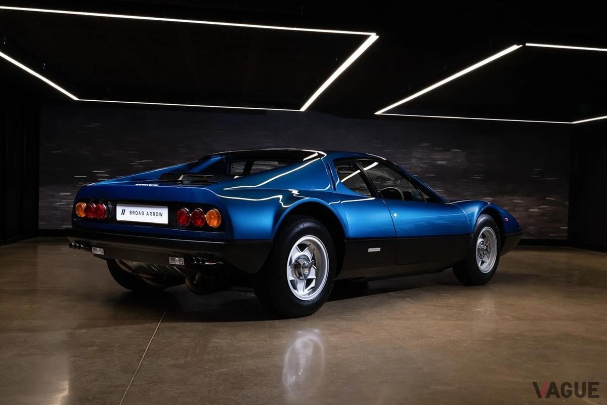 オークションに出品予定の1974年式フェラーリ「365GT4BB」(c)BROAD ARROW Auctions