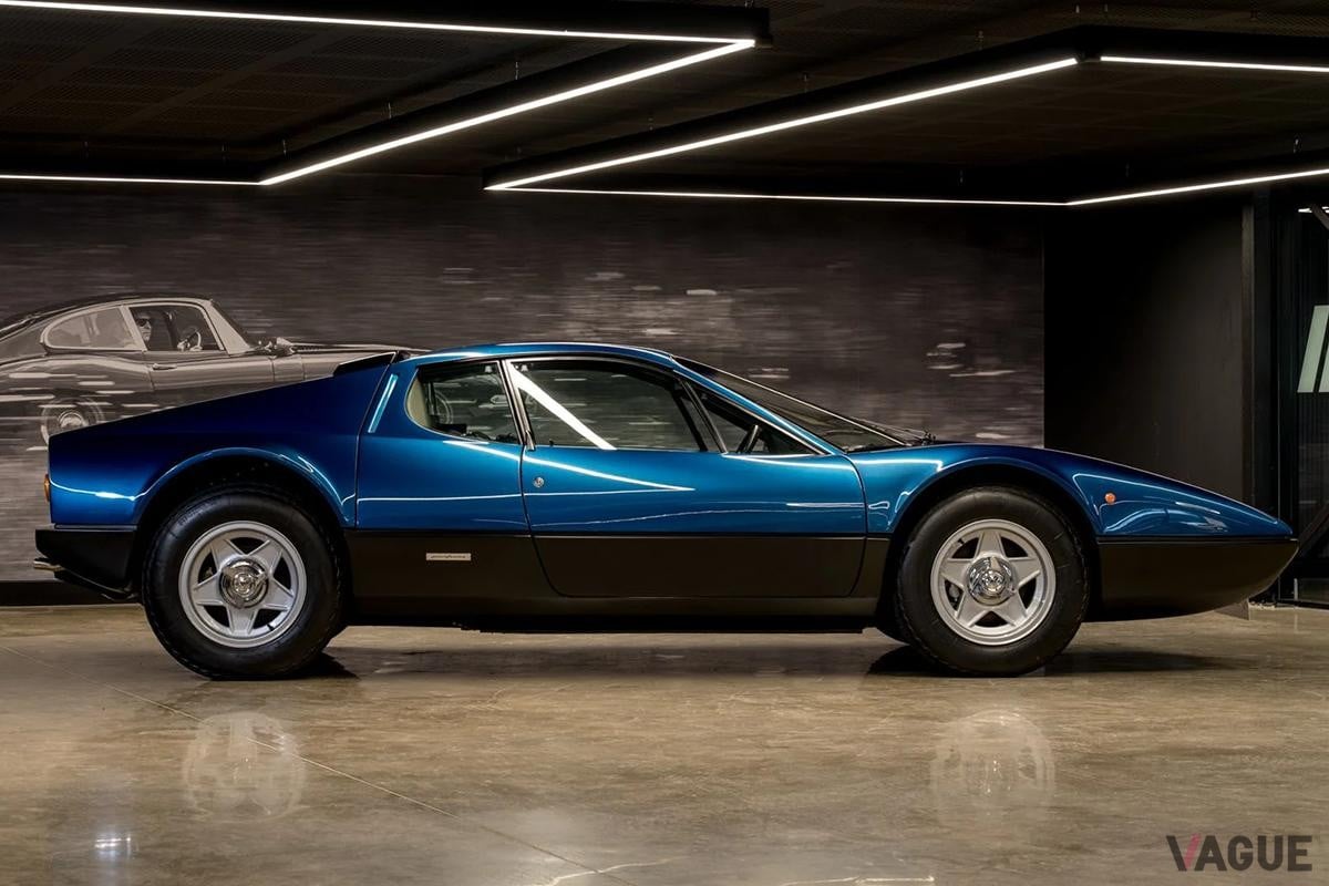 オークションに出品予定の1974年式フェラーリ「365GT4BB」(c)BROAD ARROW Auctions