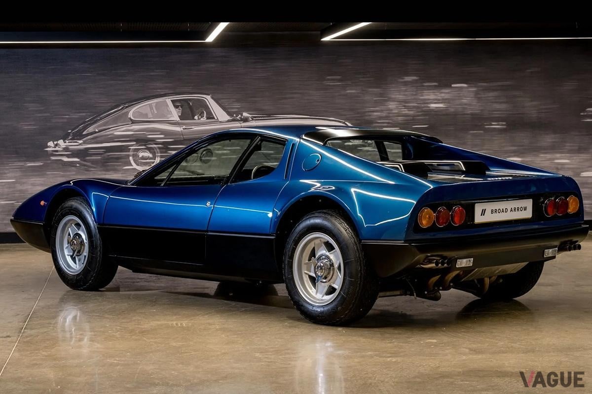 オークションに出品予定の1974年式フェラーリ「365GT4BB」(c)BROAD ARROW Auctions