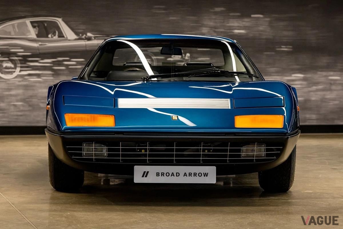 オークションに出品予定の1974年式フェラーリ「365GT4BB」(c)BROAD ARROW Auctions