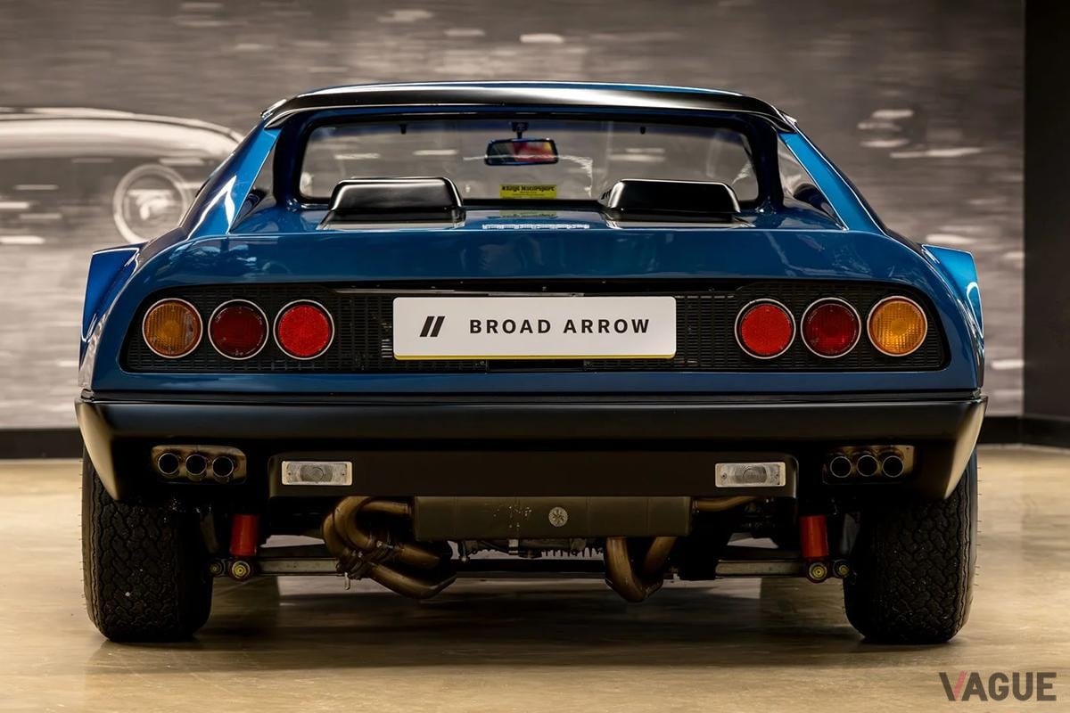 オークションに出品予定の1974年式フェラーリ「365GT4BB」(c)BROAD ARROW Auctions