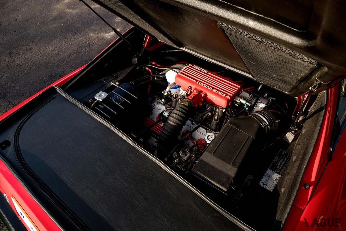 オークションに出品予定の1984年式フェラーリ「308GTBクアトロヴァルヴォーレ」(c)BROAD ARROW Auctions