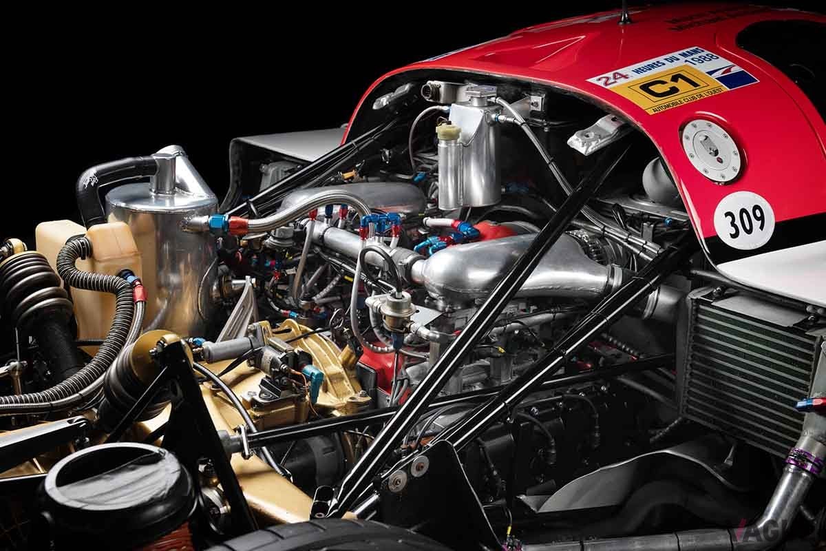 オークションに出品される予定の1988年式「クレーマー ポルシェ962」Ashley Border(c)2025　Courtesy of RM Sotheby's