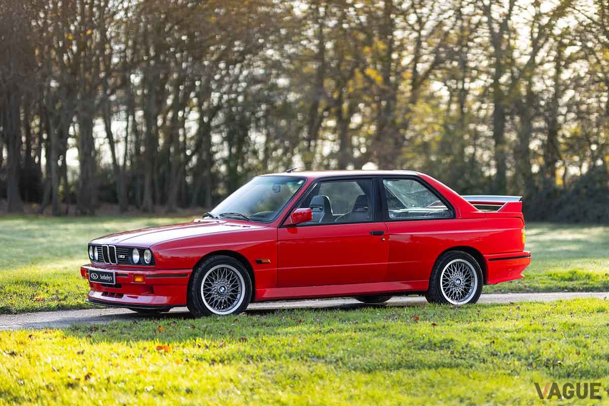 オークションに出品される予定の1990年式BMW「M3スポーツエボリューション」Nail Fraser(c)2025 Courtesy of RM Sotheby's