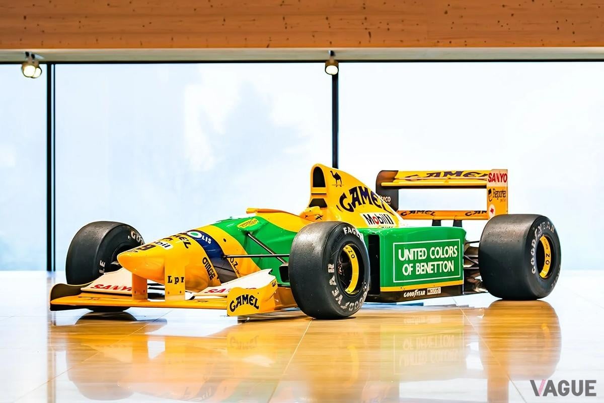 オンラインオークションに出品される予定の1992年式「ベネトンB192」(c)BROAD ARROW Auctions