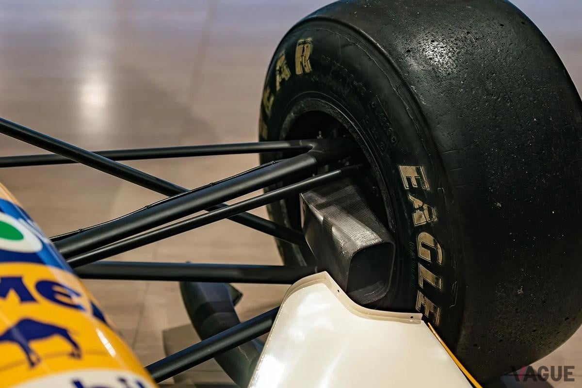 オンラインオークションに出品される予定の1992年式「ベネトンB192」(c)BROAD ARROW Auctions