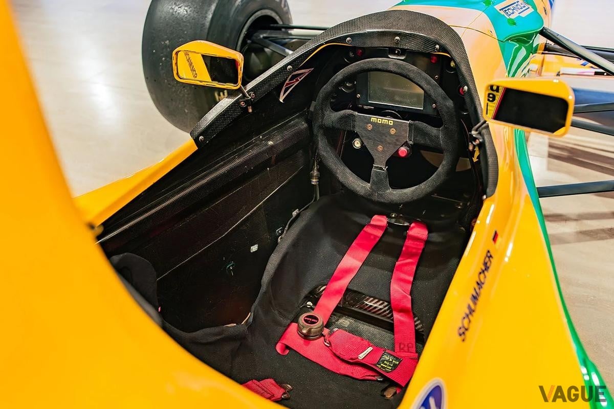 オンラインオークションに出品される予定の1992年式「ベネトンB192」(c)BROAD ARROW Auctions