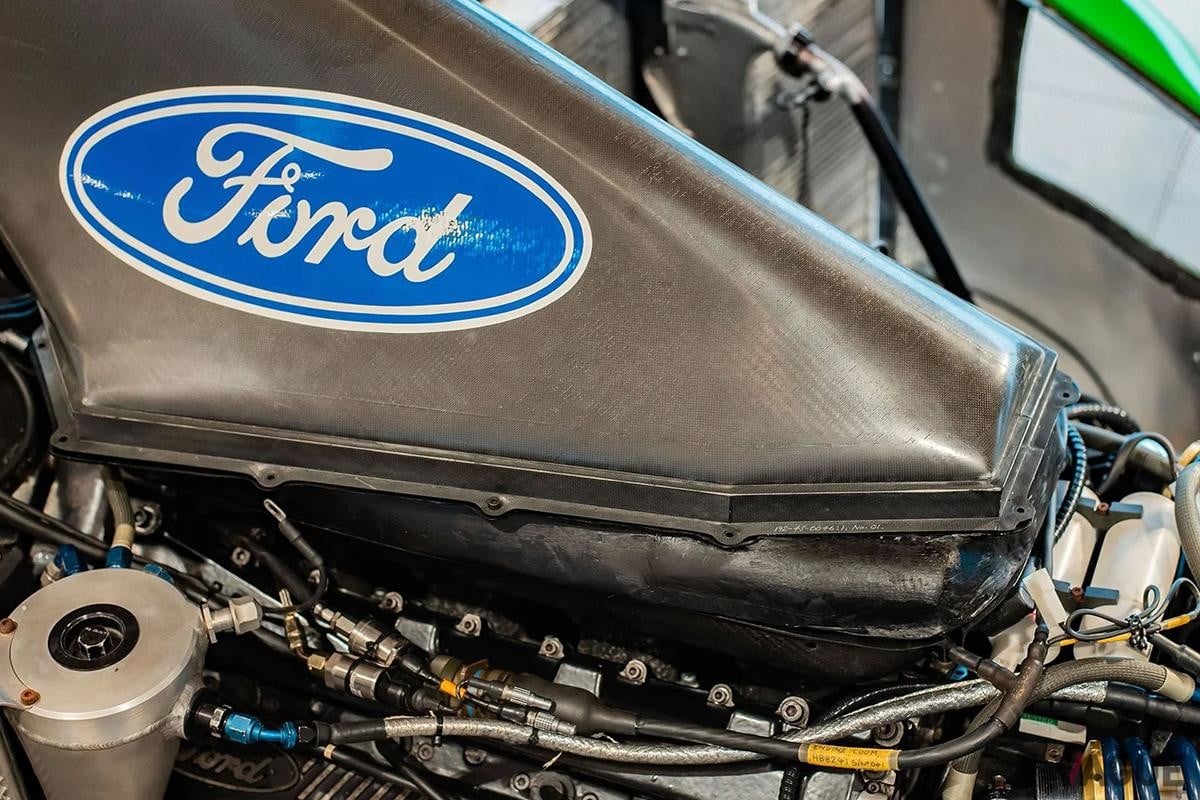 オンラインオークションに出品される予定の1992年式「ベネトンB192」(c)BROAD ARROW Auctions