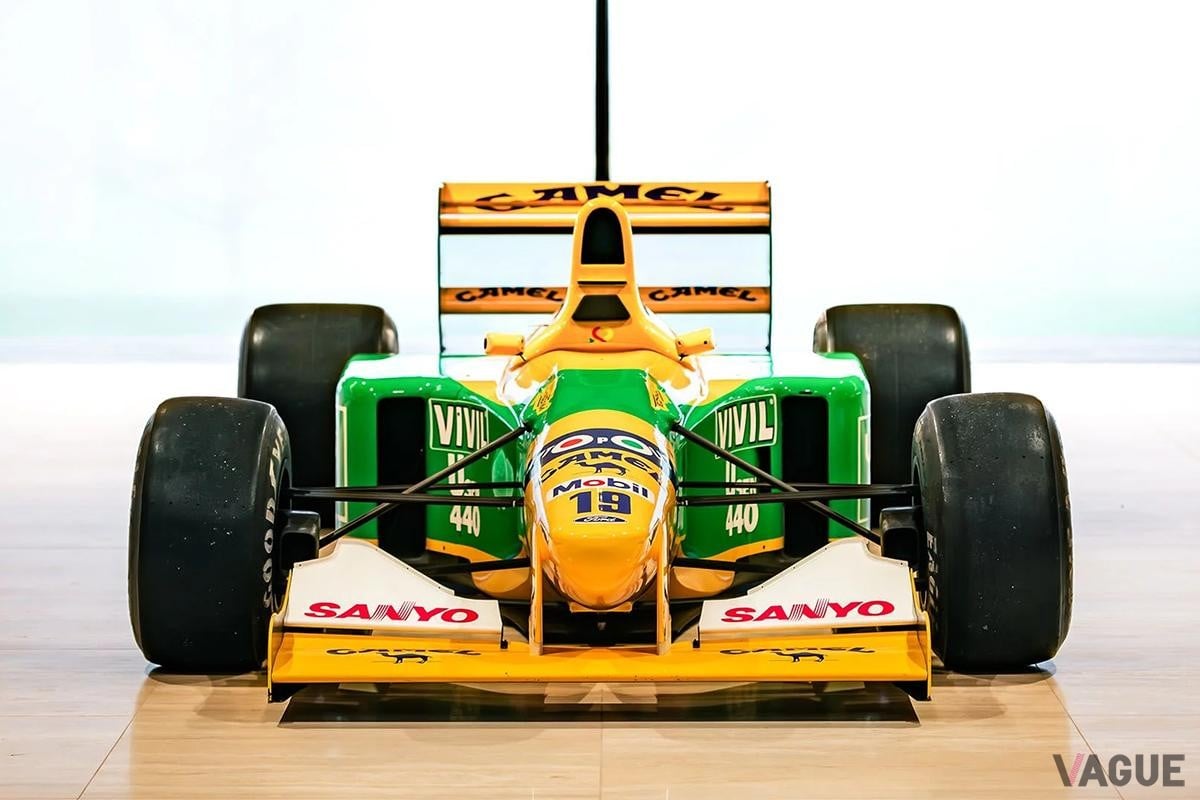 オンラインオークションに出品される予定の1992年式「ベネトンB192」(c)BROAD ARROW Auctions