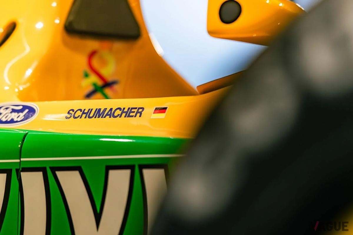 オンラインオークションに出品される予定の1992年式「ベネトンB192」(c)BROAD ARROW Auctions