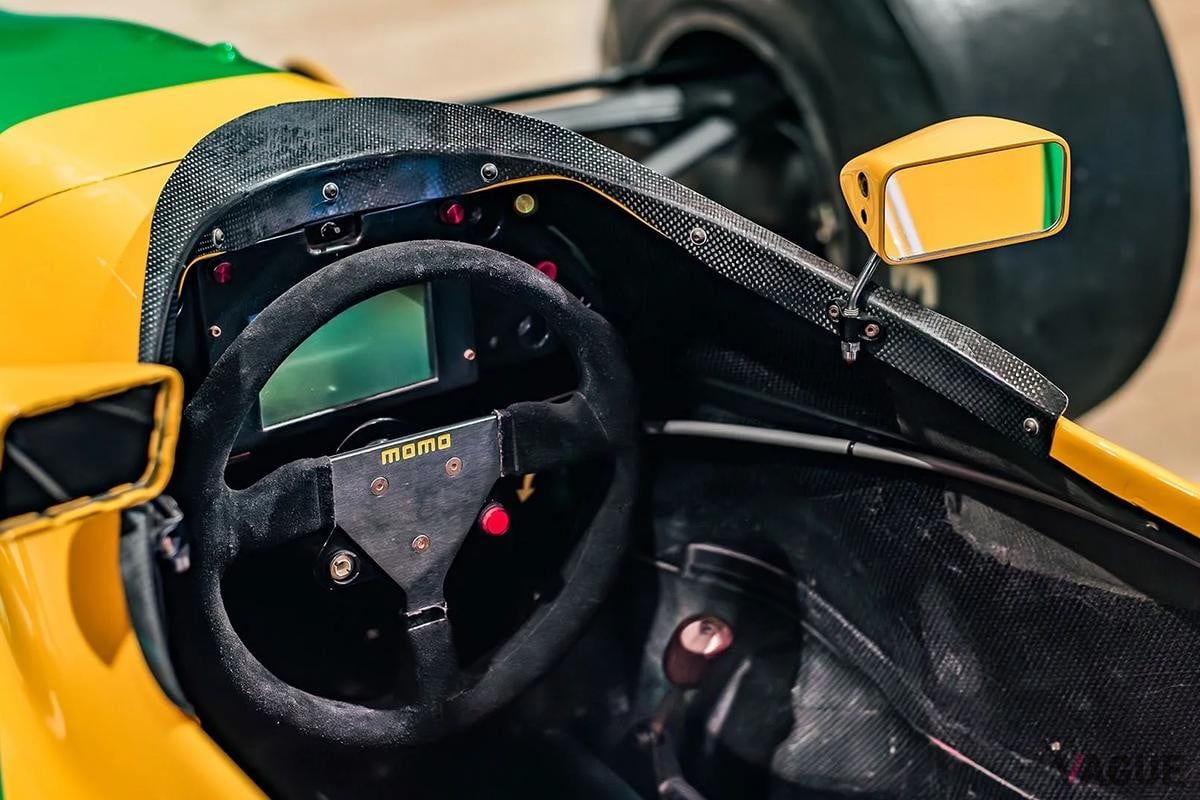 オンラインオークションに出品される予定の1992年式「ベネトンB192」(c)BROAD ARROW Auctions