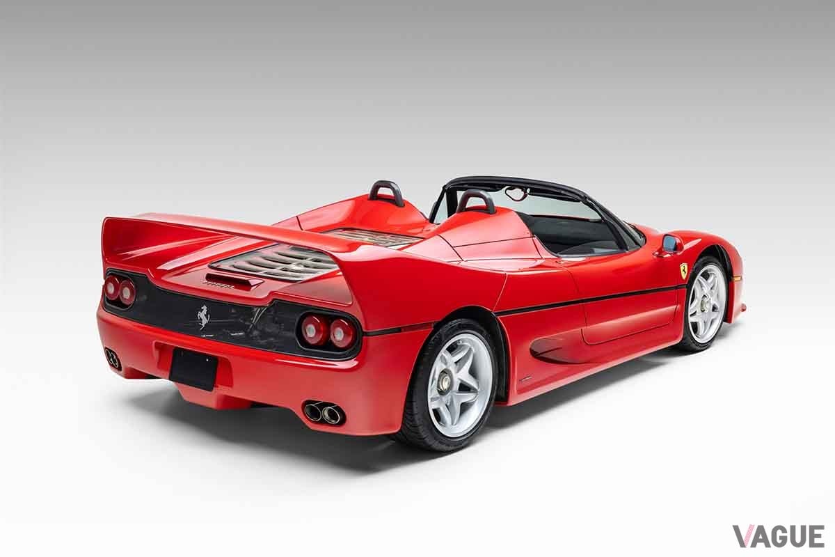 オークションに出品され高値で落札された1995年式フェラーリ「F50」ted7.com(c)2025 Courtesy of RM Sotheby's