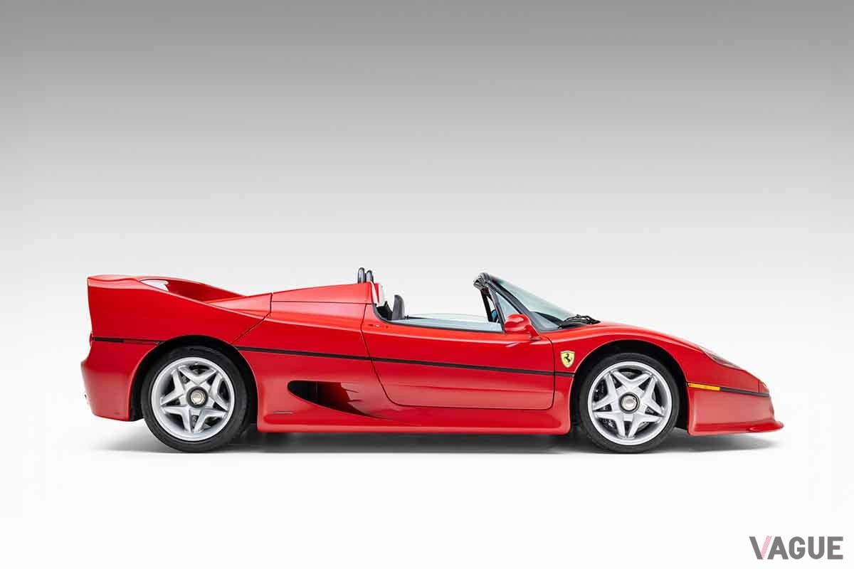 オークションに出品され高値で落札された1995年式フェラーリ「F50」ted7.com(c)2025 Courtesy of RM Sotheby's
