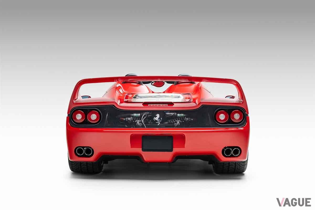 オークションに出品され高値で落札された1995年式フェラーリ「F50」ted7.com(c)2025 Courtesy of RM Sotheby's
