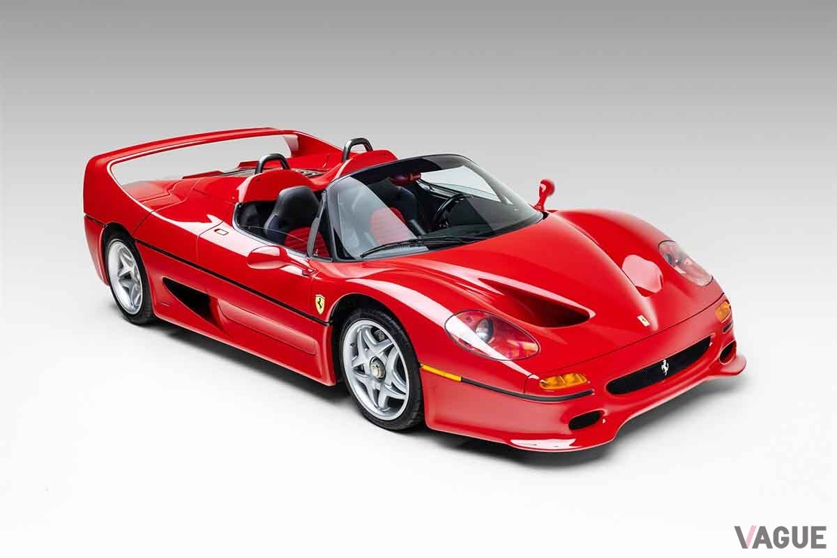 オークションに出品され高値で落札された1995年式フェラーリ「F50」ted7.com(c)2025 Courtesy of RM Sotheby's