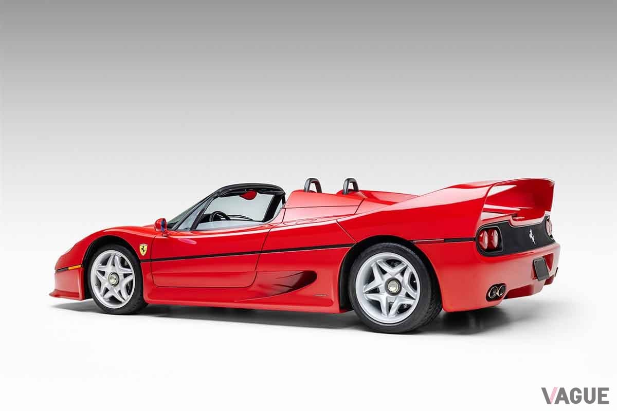 オークションに出品され高値で落札された1995年式フェラーリ「F50」ted7.com(c)2025 Courtesy of RM Sotheby's