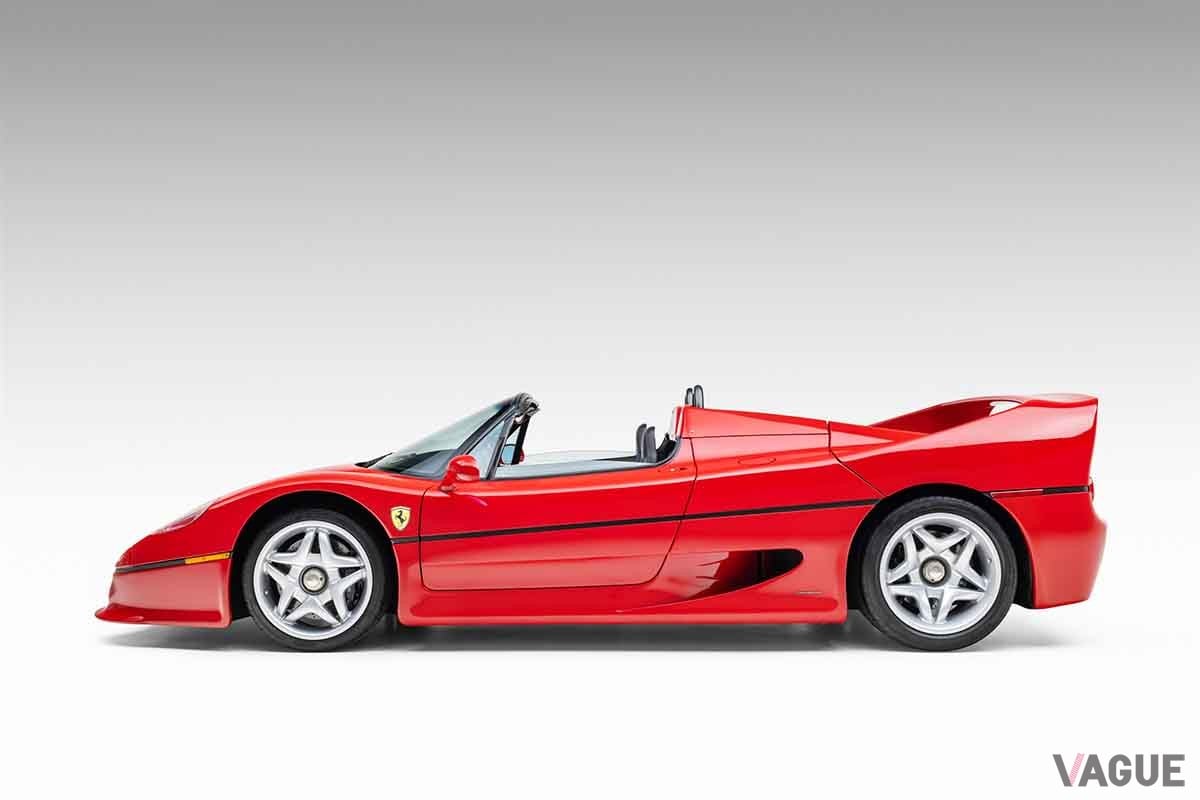 オークションに出品され高値で落札された1995年式フェラーリ「F50」ted7.com(c)2025 Courtesy of RM Sotheby's