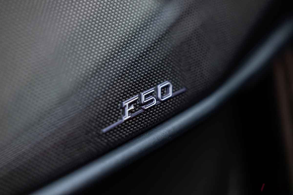 オークションに出品され高値で落札された1995年式フェラーリ「F50」ted7.com(c)2025 Courtesy of RM Sotheby's