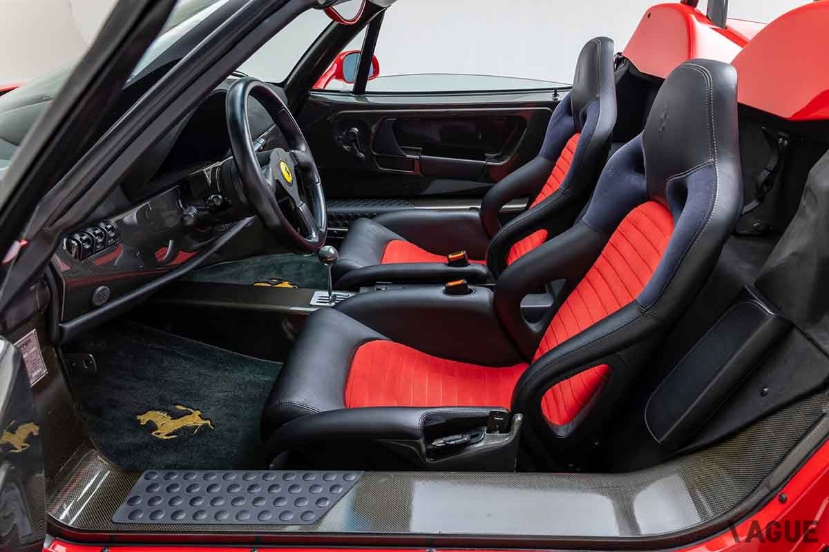オークションに出品され高値で落札された1995年式フェラーリ「F50」ted7.com(c)2025 Courtesy of RM Sotheby's