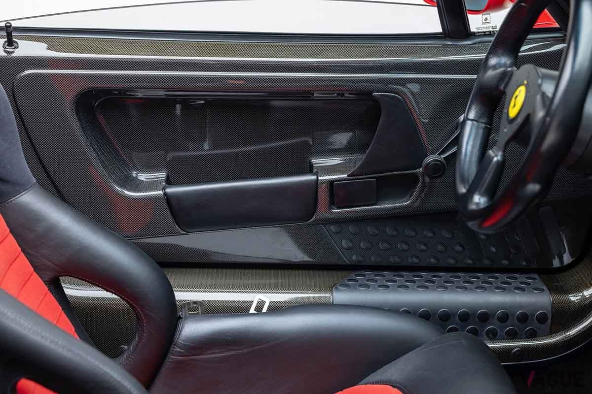 オークションに出品され高値で落札された1995年式フェラーリ「F50」ted7.com(c)2025 Courtesy of RM Sotheby's