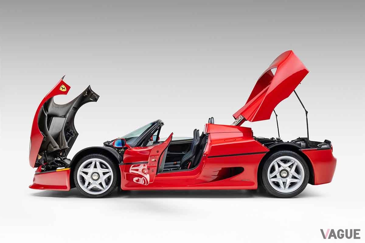 オークションに出品され高値で落札された1995年式フェラーリ「F50」ted7.com(c)2025 Courtesy of RM Sotheby's