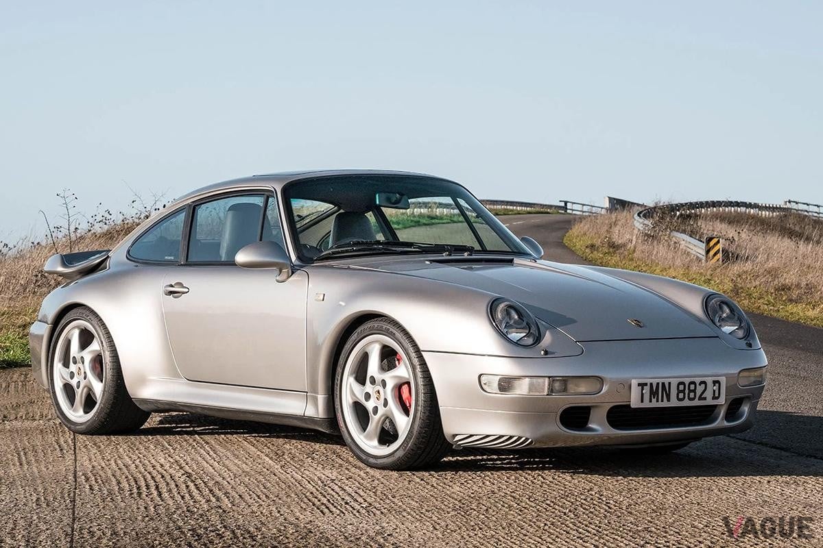 オークションに出品される予定の1998年式993型ポルシェ「991ターボ」(c)BROAD ARROW Auctions