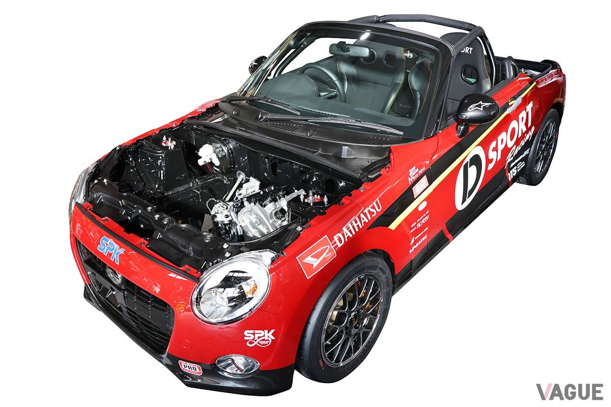 ダイハツ次期型「コペン」のランニングプロト（東京オートサロン2026）