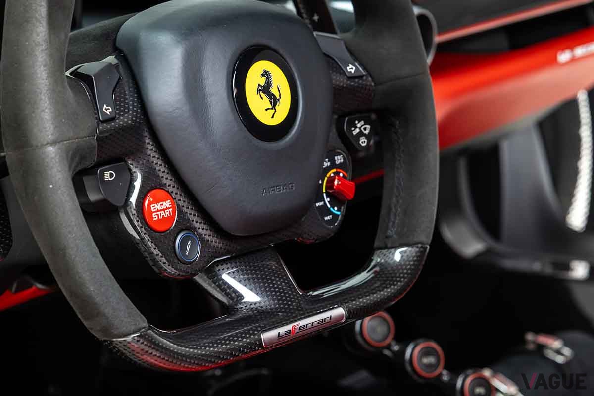 オークションに出品される予定の2015年式フェラーリ「ラ・フェラーリ」Ted7.com(c)2025 Courtesy of RM Sotheby's