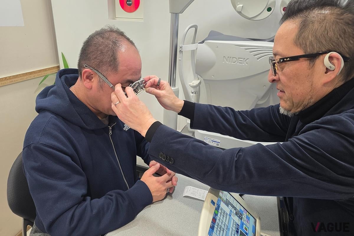 オーダーメイドの眼鏡と同様、丁寧にレンズを作成してくれる