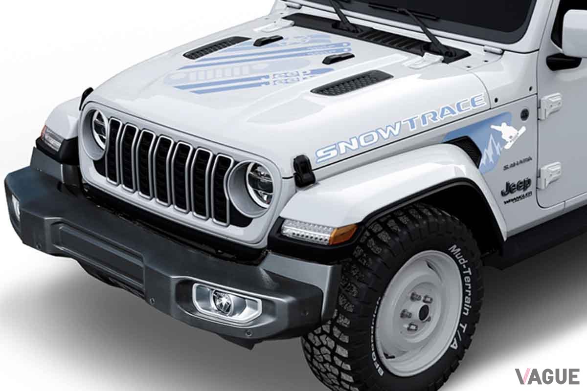 ジープWrangler（ラングラー）の限定車「Jeep Wrangler Snow Trace（ジープ ラングラー スノートレース）」