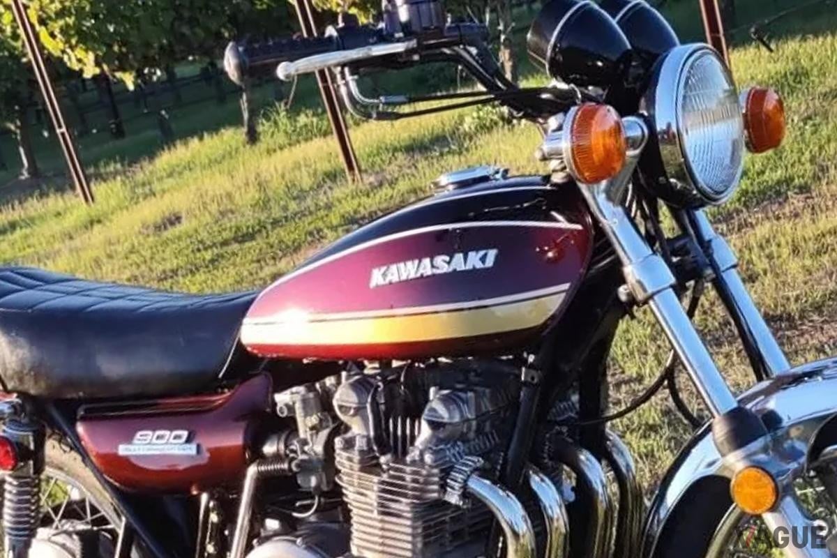 米国オークションに出品、落札された1975年式カワサキ「Z1 900」