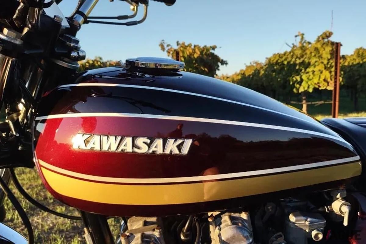米国オークションに出品、落札された1975年式カワサキ「Z1 900」