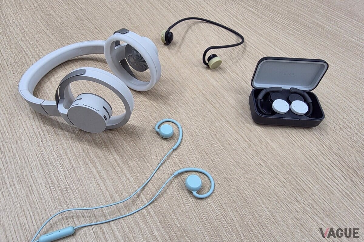 ネックバンド型nwm GOや有線型nwm WIREDもラインナップされている