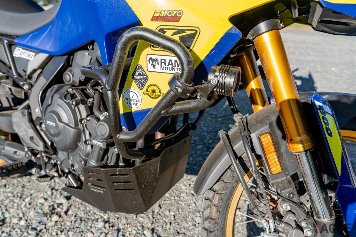 オークションに出品された2024年式スズキ「Vストローム800DE」