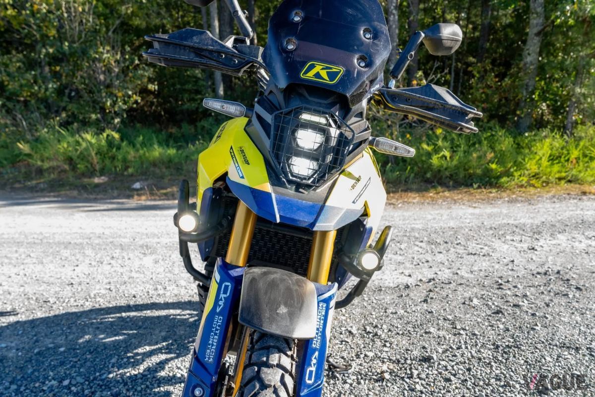 オークションに出品された2024年式スズキ「Vストローム800DE」