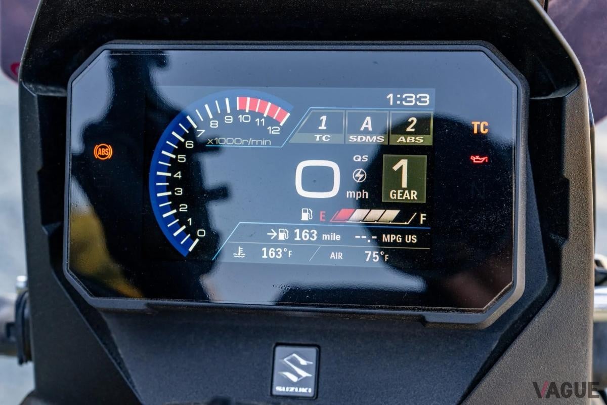 オークションに出品された2024年式スズキ「Vストローム800DE」