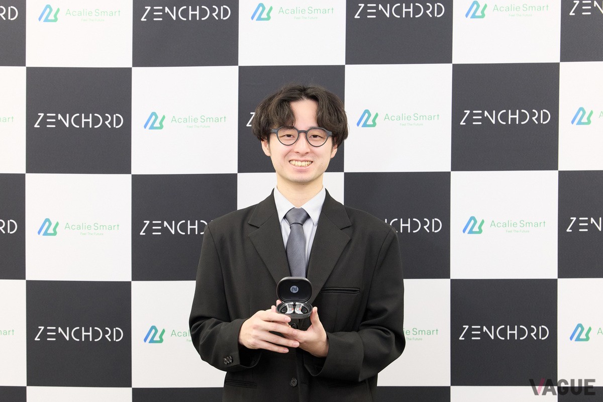 オンライン体験会に登壇したAcalie スマートプロダクト事業部 セールスマネージャー 木村龍成氏